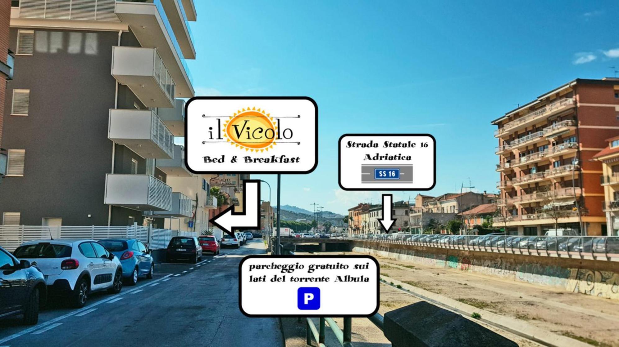 Bed & Breakfast Il Vicolo San Benedetto del Tronto Exterior foto